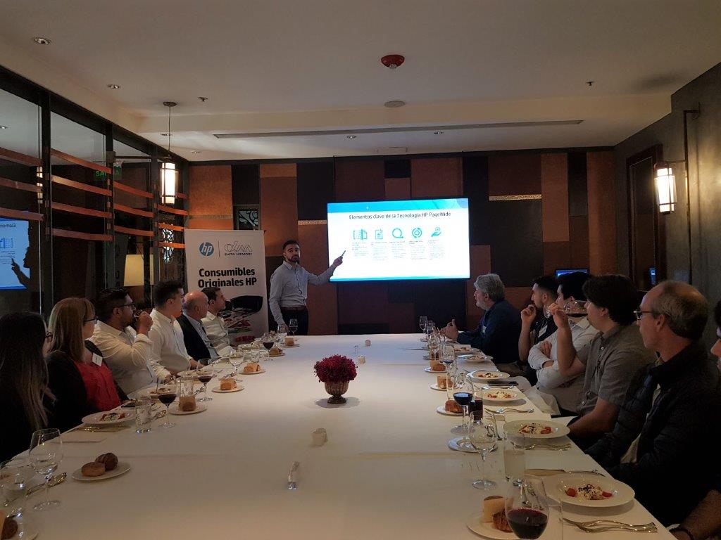 Exitoso evento de Data Memory y HP.